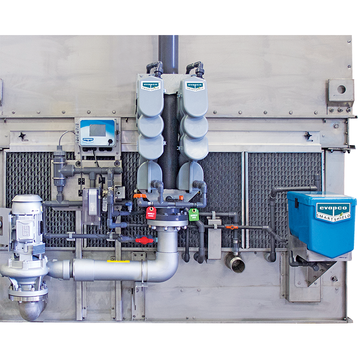 Evaporative cooler sales water treatment